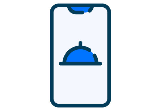 Discover the Versatile Food Delivery App Filled Line Icon
