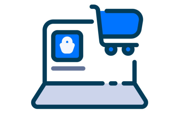 Explore the Versatility of Preview Online Shopping Filled Line Icons
