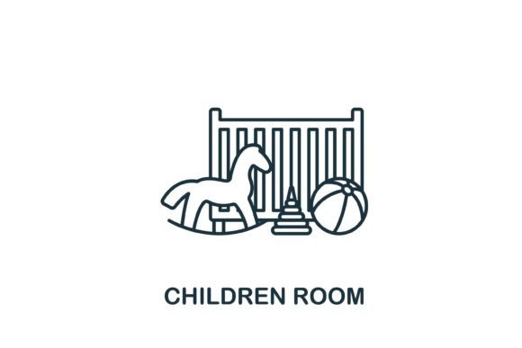 Exploring the Versatile Children Room Icon for Design Projects
