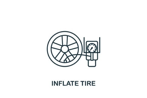 Exploring the Versatility of the Inflate Tire Icon for Modern Design Needs
