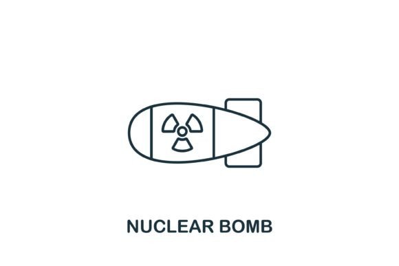Nuclear Bomb Icon: A Powerful Design Element