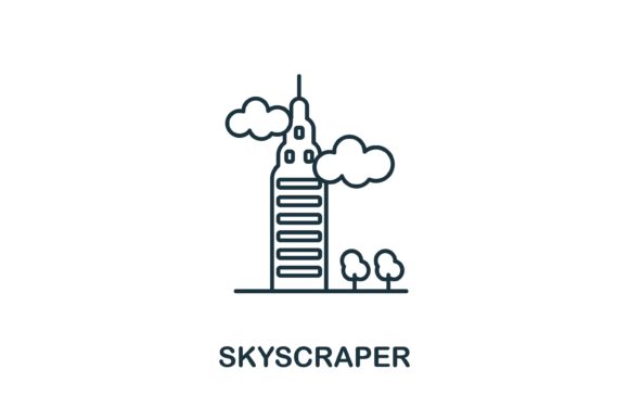 Skyscraper Icon: A Versatile Symbol for Modern Design