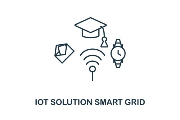 Smart Grid Icon: A Versatile Design Asset
