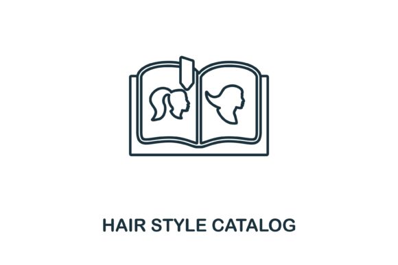 Strategic Use of Hair Style Catalog Icons for Enhanced Branding and Communication