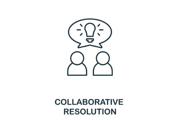 Strategic Use of the Collaborative Resolution Icon for Enhanced Decision-Making and Branding