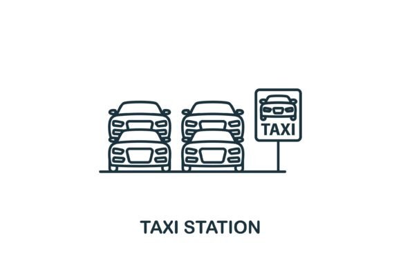 Understanding the Versatility and Utility of the Taxi Station Icon