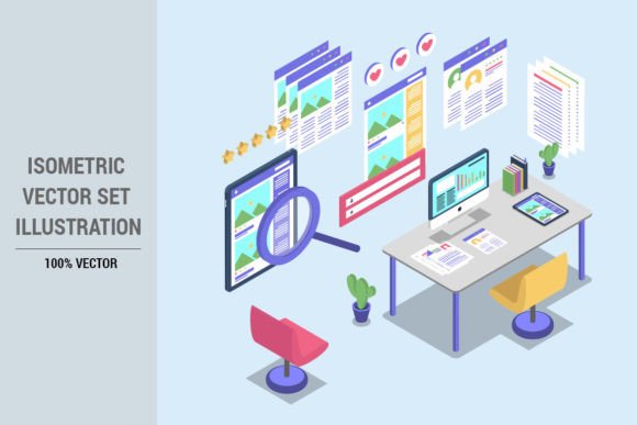Unlock Creative Potential with Isometric Social Blogger